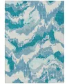 Addison Chantille Acn865 8'x10' Area Rug In Teal