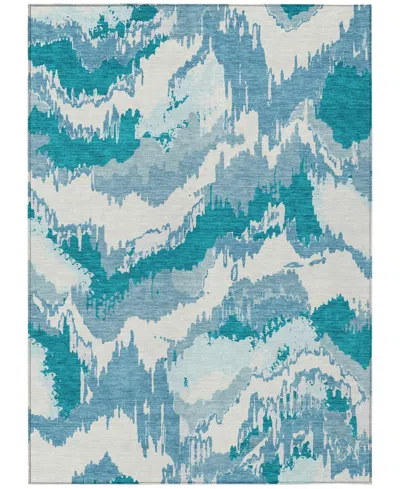 Addison Chantille Acn865 8'x10' Area Rug In Teal