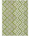 Addison Chantille Acn866 10'x14' Area Rug In Lime