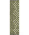 Addison Chantille Acn866 2'3"x7'6" Runner Area Rug In Olive