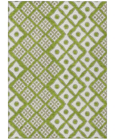 Addison Chantille Acn866 8'x10' Area Rug In Lime