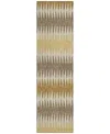 Addison Chantille Acn867 2'3"x7'6" Runner Area Rug In Chocolate