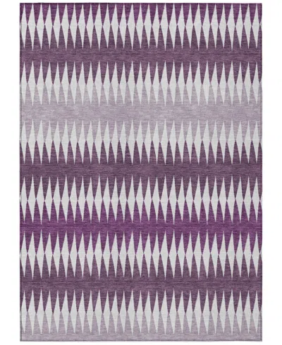 Addison Chantille Acn867 2'6"x3'10" Area Rug In Purple