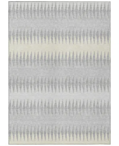 Addison Chantille Acn867 2'6"x3'10" Area Rug In Silver