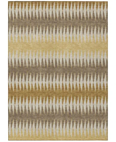 Addison Chantille Acn867 3'x5' Area Rug In Chocolate
