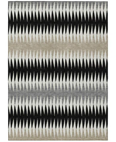 Addison Chantille Acn867 9'x12' Area Rug In Black