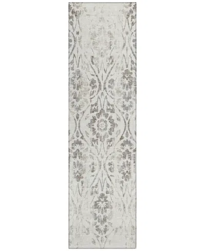 Addison Chantille Acn868 2'3"x7'6" Runner Area Rug In Ivory