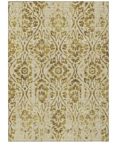 Addison Chantille Acn868 2'6"x3'10" Area Rug In Gold