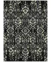 Addison Chantille Machine Washable Acn868 3'x5' Area Rug In Black