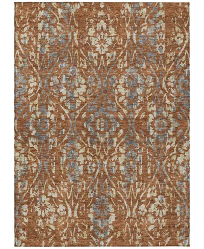 Addison Chantille Acn868 3'x5' Area Rug In Paprika