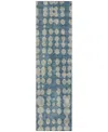 Addison Chantille Acn869 2'3"x7'6" Runner Area Rug In Denim