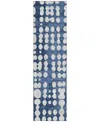 Addison Chantille Acn869 2'3"x7'6" Runner Area Rug In Navy