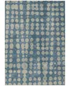 Addison Chantille Machine Washable Acn869 2'6"x3'10" Area Rug In Denim
