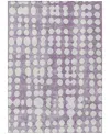 Addison Chantille Machine Washable Acn869 2'6"x3'10" Area Rug In Purple