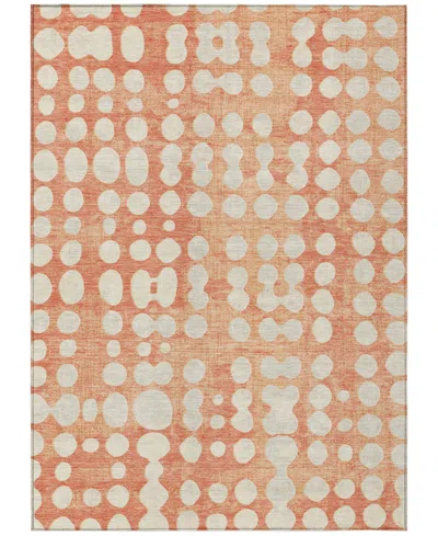 Addison Chantille Acn869 3'x5' Area Rug In Coral