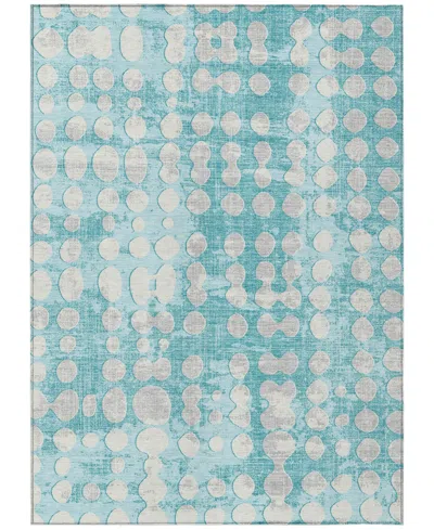 Addison Chantille Acn869 5'x7'6" Area Rug In Teal