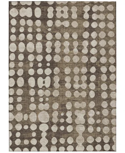 Addison Chantille Acn869 8'x10' Area Rug In Brown