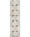 Addison Chantille Acn870 2'3"x7'6" Runner Area Rug In Paprika