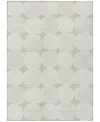 Addison Chantille Machine Washable Acn870 2'6"x3'10" Area Rug In Beige