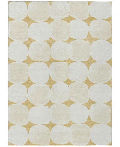 Addison Chantille Acn870 2'6"x3'10" Area Rug In Gold