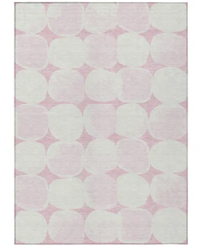 Addison Chantille Acn870 2'6"x3'10" Area Rug In Pink