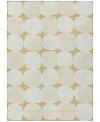 Addison Chantille Acn870 5'x7'6" Area Rug In Gold