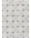 Addison Chantille Acn870 5'x7'6" Area Rug In Lavender