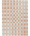Addison Chantille Machine Washable Acn871 2'6"x3'10" Area Rug In Peach