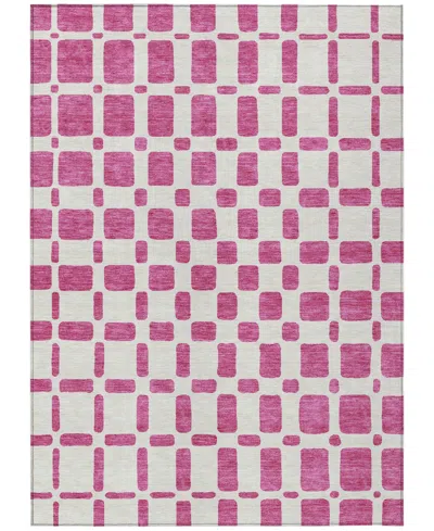 Addison Chantille Acn871 2'6"x3'10" Area Rug In Rose