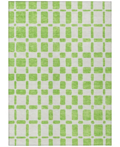 Addison Chantille Acn871 3'x5' Area Rug In Lime