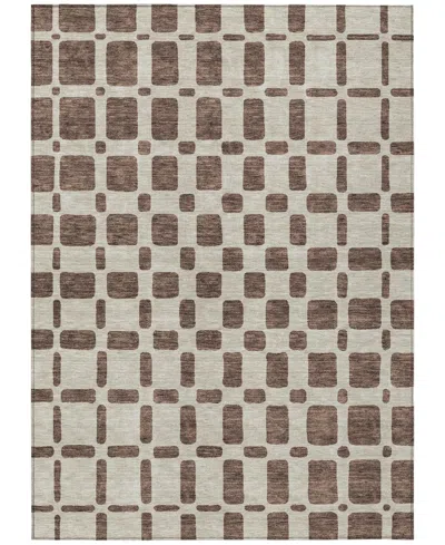 Addison Chantille Acn871 8'x10' Area Rug In Brown