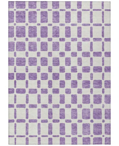 Addison Chantille Acn871 8'x10' Area Rug In Purple