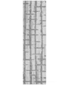 Addison Chantille Acn872 2'3"x7'6" Runner Area Rug In Gray