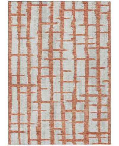 Addison Chantille Acn872 2'6"x3'10" Area Rug In Coral