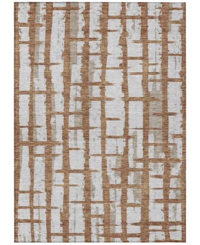 Addison Chantille Acn872 8'x10' Area Rug In Paprika
