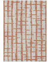 Addison Chantille Acn872 9'x12' Area Rug In Coral