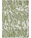 Addison Chantille Machine Washable Acn873 3'x5' Area Rug In Green