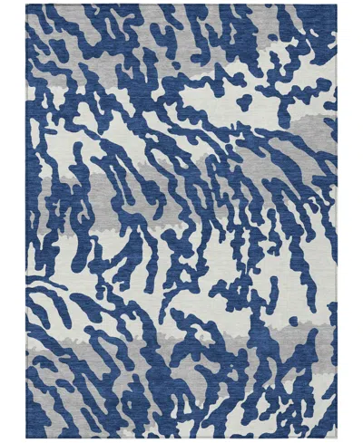 Addison Chantille Acn873 9'x12' Area Rug In Navy