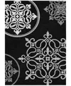 Addison Chantille Machine Washable Acn874 3'x5' Area Rug In Black