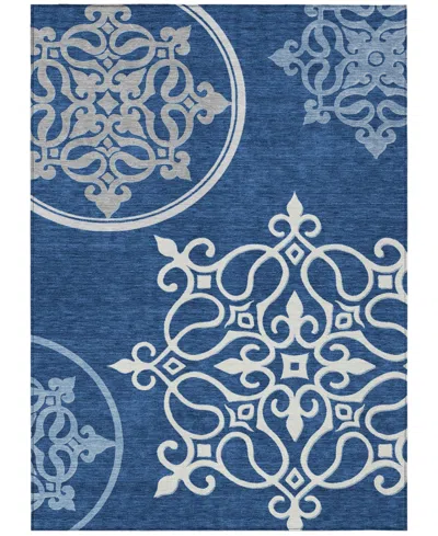Addison Chantille Acn874 8'x10' Area Rug In Navy