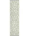 Addison Chantille Machine Washable Acn875 2'3"x7'6" Runner Area Rug In Sage