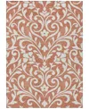 Addison Chantille Acn875 3'x5' Area Rug In Salmon