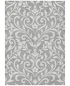 Addison Chantille Machine Washable Acn875 8'x10' Area Rug In Gray
