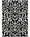 Addison Chantille Machine Washable Acn875 9'x12' Area Rug In Black