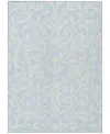 Addison Chantille Machine Washable Acn875 9'x12' Area Rug In Mist