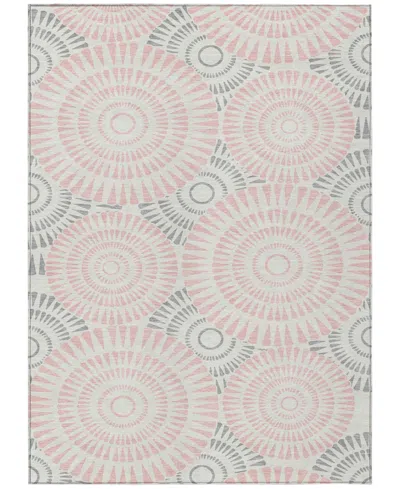 Addison Chantille Acn877 10'x14' Area Rug In Pink