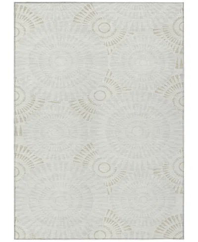 Addison Chantille Acn877 5'x7'6 Area Rug In Ivory