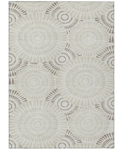 Addison Chantille Acn877 5'x7'6 Area Rug In Taupe