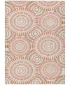 Addison Chantille Acn877 8'x10' Area Rug In Coral