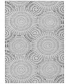 Addison Chantille Acn877 8'x10' Area Rug In Gray